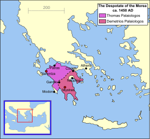 Despotate of Morea 1450