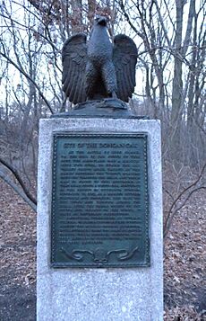Dongan Oak eagle plaque jeh