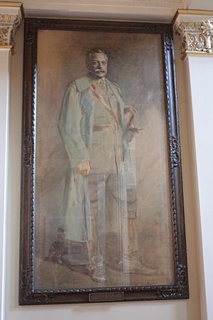 Earl Haig painting by J Guthrie in Dundas House Edinburgh