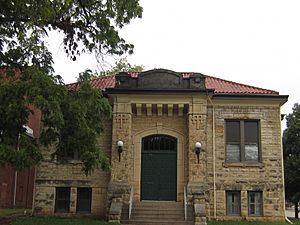 El Dorado, KS public library building funded by Andrew Carnegie