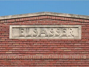 Elsasser Bakery Building Panel, 1802 Vinton Street, Omaha, Nebraska