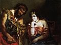 Eugène Delacroix - Cleopatra and the Peasant - WGA06196