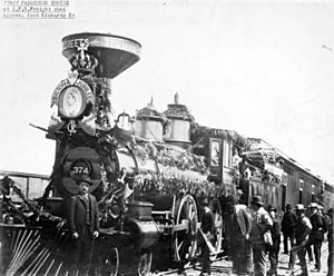 First train to arrive in Vancouver