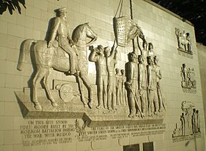 Fort Moore Pioneer Memorial, Downtown Los Angeles