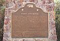 Fort Stockton Site Historical Landmark Plaque