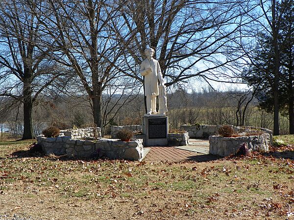 Frohna, Missouri, Carl Ferdinand Wilhelm Walther statue