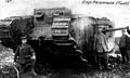 German photo with English Tank