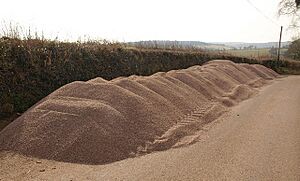 Gravel near White Down Cross - geograph.org.uk - 1765878