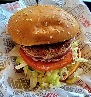 Habit Burger - Ahi Tuna Filet sandwich