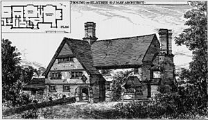 House at Elstree designed by E.J. May