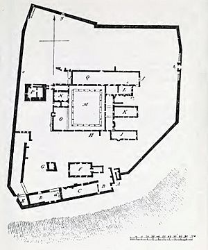 Hulne Priory, Alnwick - Ground Plan
