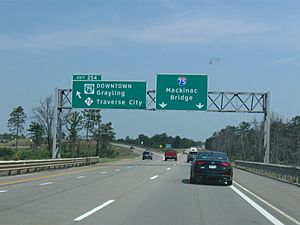 I-75 MI exit 254
