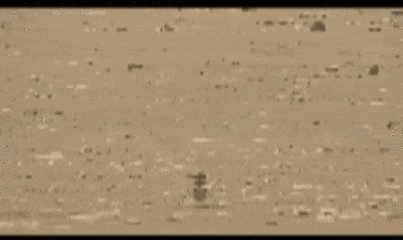 Ingenuity Helicopter's 1st Flight