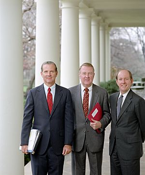 James Baker, Edwin Meese, and Michael Deaver