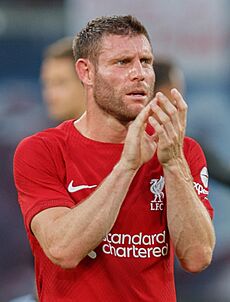 James Milner 2022-07-21 Fußball, Männer,Freundschaftsspiel, RB Leipzig - FC Liverpool 1DX 2223 by Stepro (cropped)