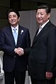 Japan-China Summit Meeting at Jakarta on April 22, 2015