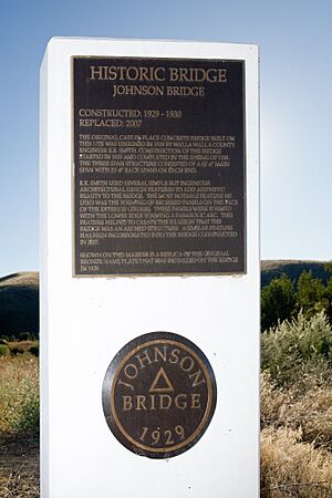 Johnson Bridge Marker