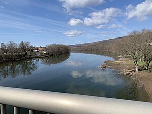 Juniata River by Lewistown