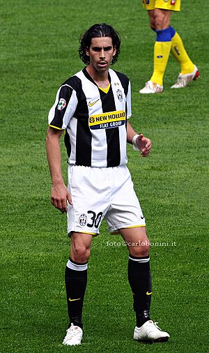 Juventus v Chievo, 5 April 2009 - Tiago Mendes