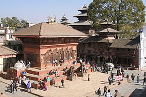 Kathmandu Durbar Square, Shiva Parvati Temple, Nepal