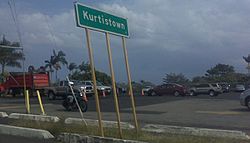Kurtistown welcome sign