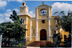 La Iglesia Catolica de San Felipe Retalhuleu.