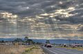 Light Shining Through Clouds