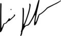 Lisa Kudrow signature