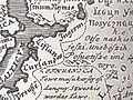 Lithuanian language in European language map 1741