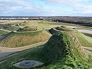 Looking down her nose, Northumberlandia (3320064 242630e1)
