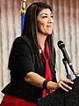 Lucy Flores in March 2014 (cropped)