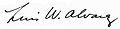 Luis Alvarez signature