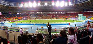 Luzhniki Stadium during 2013 IAAF World Championships 20130812