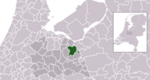 Location of Amersfoort