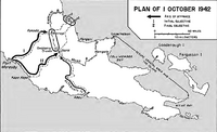 Map Milne Bay to Oro Bay-Gona-Buna