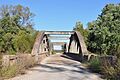 Neosho River Bridge Hartford Kansas view from road
