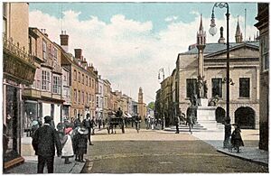 Newport High Street c1910 - Project Gutenberg eText 17296