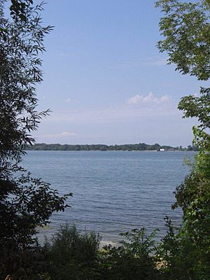 North Bass Island viewed from Middle Bass Island