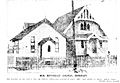 Old (left) and new (right) Methodist Church at Ipswich Road, Annerley, 1917