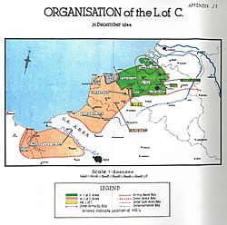 Organisation of the Line of Communications - December 1944