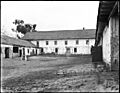Patio of the Rancho Los Cerritos ranch house, ca.1890-1910 (CHS-1873)