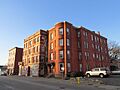 Pleasant Street at Crown Street, Worcester MA