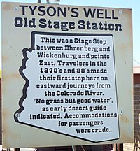 Quartzsite-Tyson's Well Old Stage Station-Marker-2