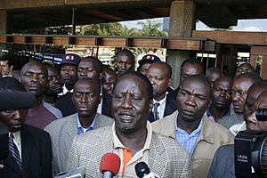 Raila and the media