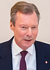 Saeimas priekšsēdētājs Edvards Smiltēns tiekas ar Luksemburgas lielhercogu - 52744479271 (cropped).jpg