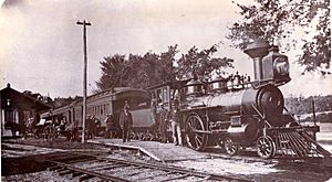 Saxonville station 1880