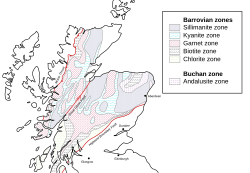 Scotland metamorphic zones EN