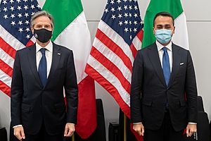 Secretary Blinken Meets With Italian Foreign Minister Di Maio in Brussels (51065930411)