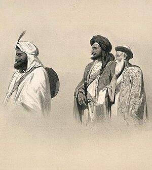 Sheik Imam-Ud-Din, Runjur Sing, and Dewan Dina Nath.