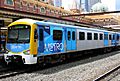 Siemens train in Metro Trains Melbourne Livery